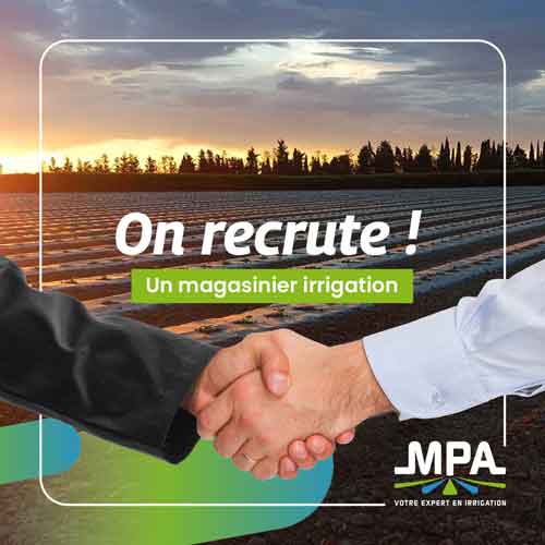 MPA recrute un magasinier - offre d'emploi