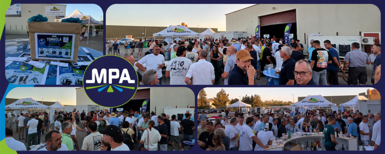 Soirée annuelle MPA Saint-Gilles réunissant clients, fournisseurs et partenaires autour d'un moment convivial consacré à l'irrigation agricole.